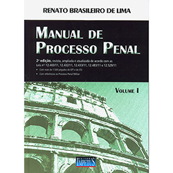 Manual de Processo Penal: Volume I