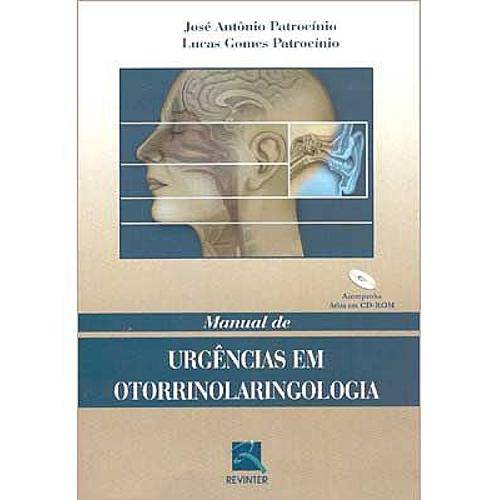Livro - Manual de Urgências em Otorrinolaringologia - Patrocínio