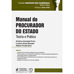 Livro - Manual do Procurador do Estado: Teoria e Prática