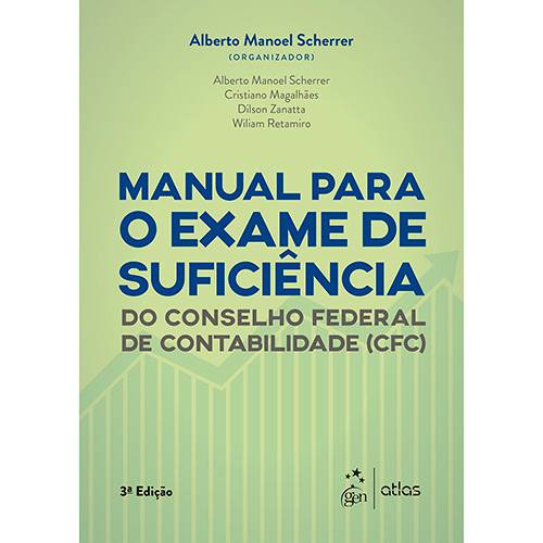 Livro - Manual para o Exame de Suficiência do Conselho Federal de Contabilidade (CFC)