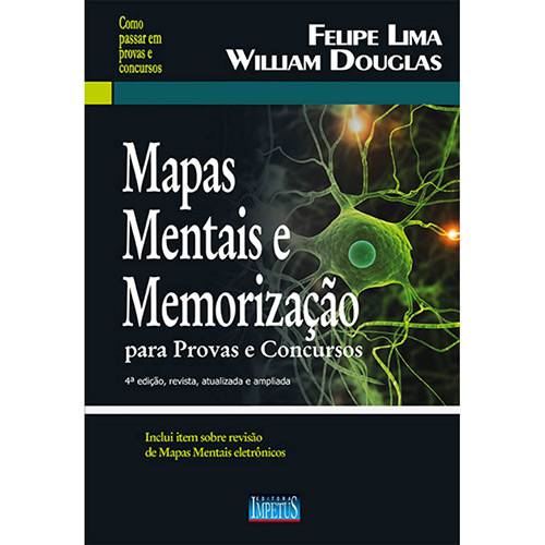 Livro - Mapas Mentais e Memorização para Provas e Concursos