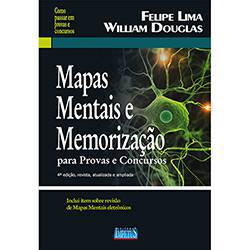 Livro - Mapas Mentais e Memorização para Provas e Concursos