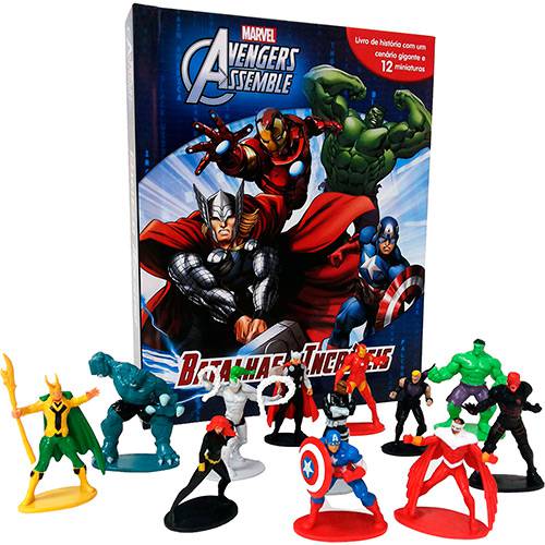Tudo sobre 'Livro - Marvel Avengers Assemble - Batalhas Incríveis'