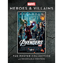 Livro - Marvel Heroes And Villains: The Poster Collection