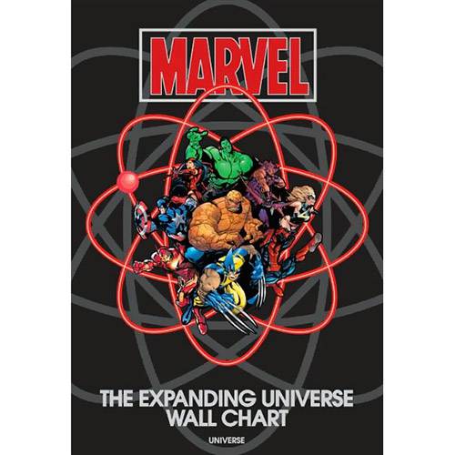 Livro - Marvel: The Expanding Universe Wall Chart