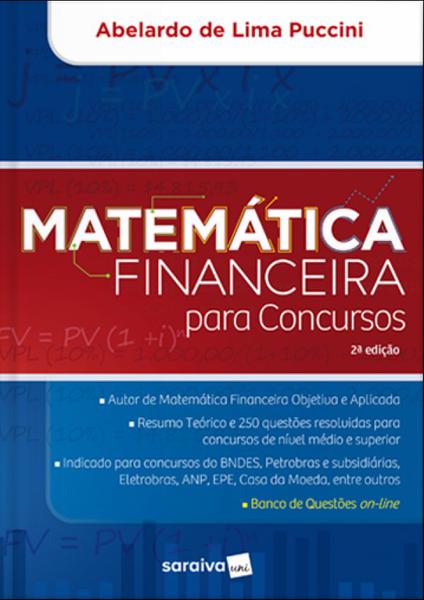 Livro - Matemática Financeira para Concursos