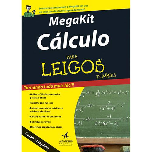 Livro - Megakit Cálculo - Coleção para Leigos