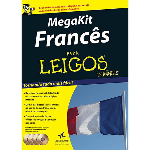 Tudo sobre 'Livro - Megakit Francês: para Leigos'