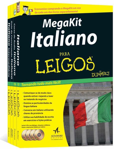 Livro - Megakit Italiano para Leigos