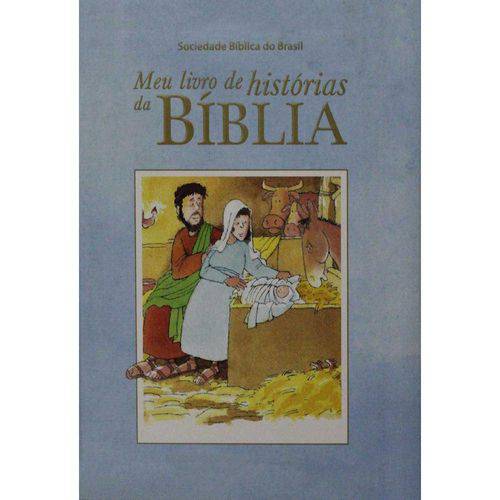 Livro Meu Livro de Histórias da Bíblia - Azul