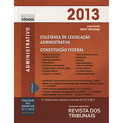 Livro - Mini Códigos Administrativo 2013