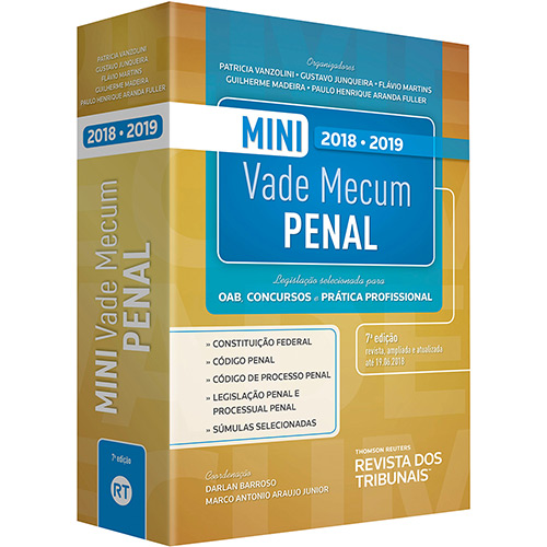 Livro - Mini Vade Mecum Penal 2018-2019