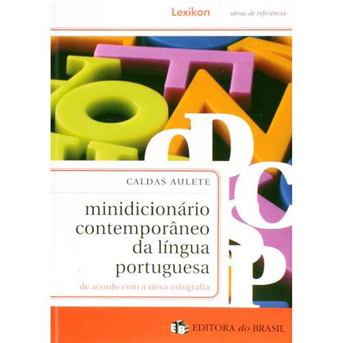 Livro - Minidicionário Contemporâneo da Língua Portuguesa