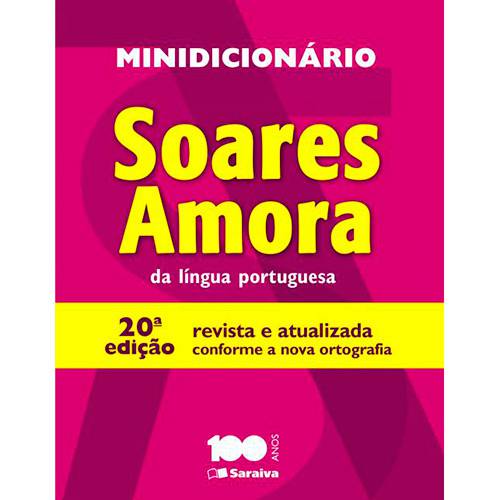Livro - Minidicionário Soares Amora da Língua Portuguesa