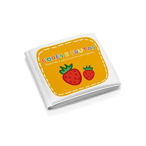 Livro Multikids Baby Educativo de Banho Cores e Frutas - Amarelo