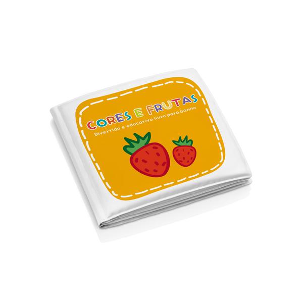 Livro Multikids Baby Educativo de Banho Cores e Frutas