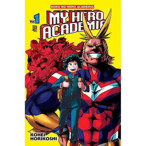 Livro - My Hero Academia (boku no Hero)