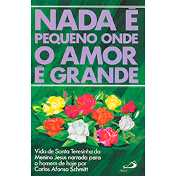 Tudo sobre 'Livro - Nada é Pequeno Onde o Amor é Grande'