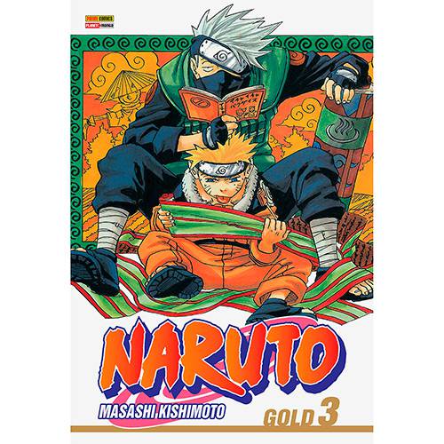 Tamanhos, Medidas e Dimensões do produto Livro - Naruto Gold - Vol. 3