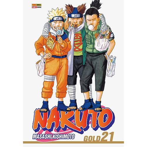 Tamanhos, Medidas e Dimensões do produto Livro - Naruto Gold Vol. 21
