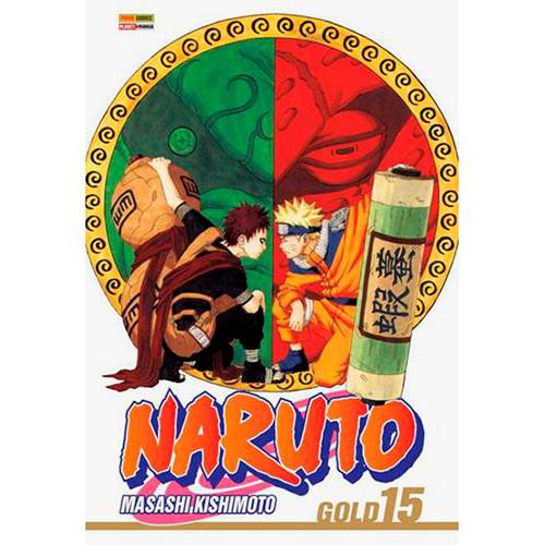 Tamanhos, Medidas e Dimensões do produto Livro - Naruto Gold Volume 15