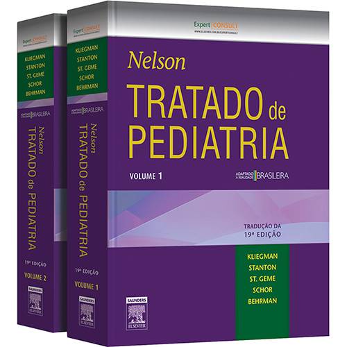 Tudo sobre 'Livro - Nelson Tratado de Pediatria (2 Volumes) - 19ª Edição'