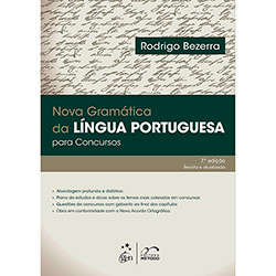 Tamanhos, Medidas e Dimensões do produto Livro - Nova Gramatica da Língua Portuguesa para Concursos