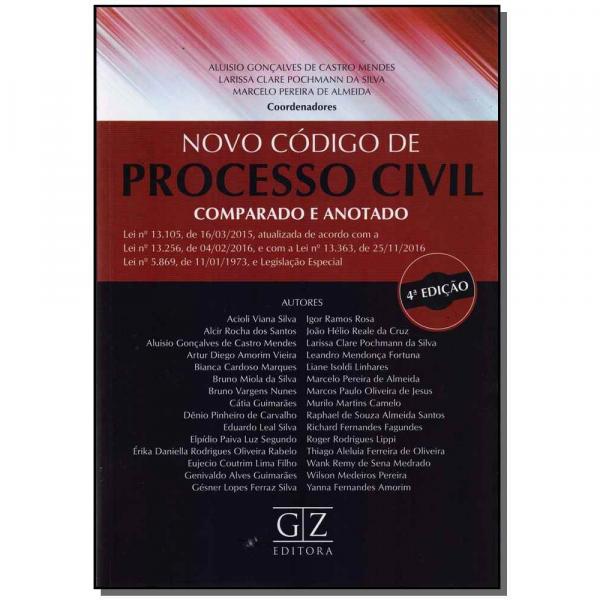 Livro - Novo Codigo de Processo Civil - 04Ed/17 - Gz Editora