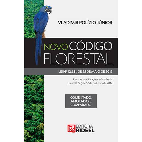 Livro - Novo Código Florestal: Comentado, Anotado e Comparado