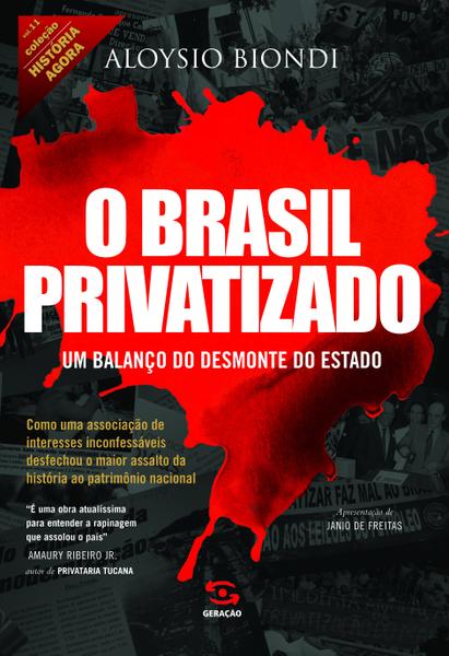 Livro - o Brasil Privatizado