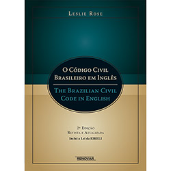 Livro - o Codigo Civil Brasileiro em Inglês - The Brazilian Civil Code In English