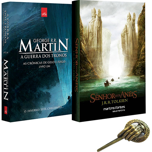 Livro - o Encontro dos Clássicos: Tolkien & George R. R. Martin + Pin Exclusivo