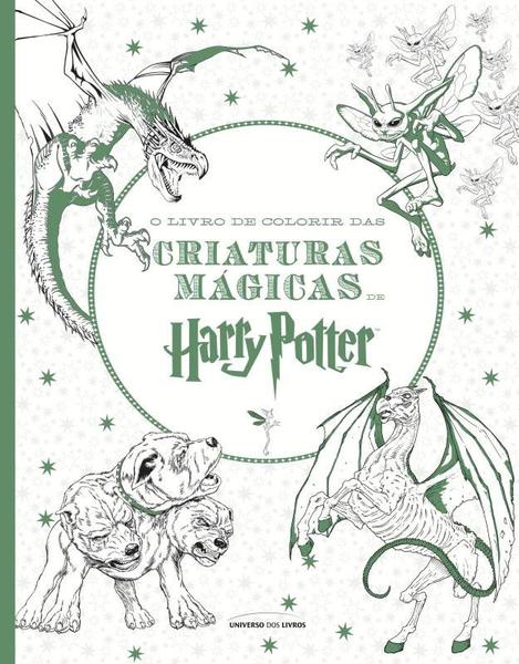 Livro - o Livro de Colorir das Criaturas Mágicas de Harry Potter