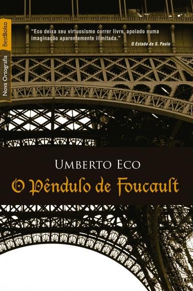 Livro - o Pêndulo de Foucault (edição de Bolso)