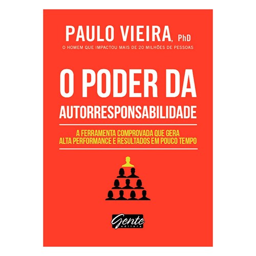 Livro o Poder da Autorresponsabilidade Paulo Vieira