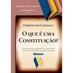 Livro - o que é uma Constituição