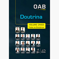Livro - OAB 1ª Fase: Doutina - Volume Único