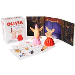 Tudo sobre 'Livro - Olivia Finger Puppet Theatre: Starring Olivia And Francine!'