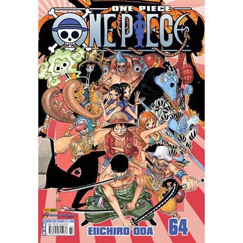 Tamanhos, Medidas e Dimensões do produto Livro - One Piece 64
