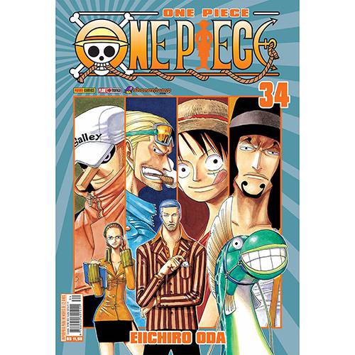 Tamanhos, Medidas e Dimensões do produto Livro - One Piece - Vol. 34