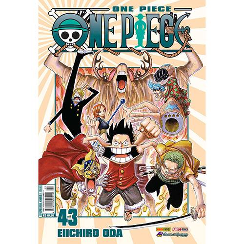 Tamanhos, Medidas e Dimensões do produto Livro - One Piece - Vol. 43
