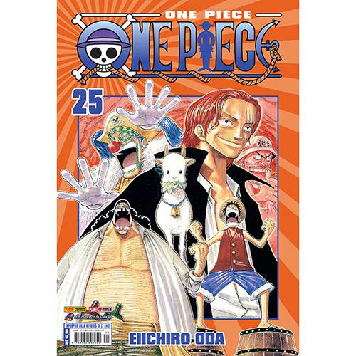 Tamanhos, Medidas e Dimensões do produto Livro - One Piece - Vol. 25