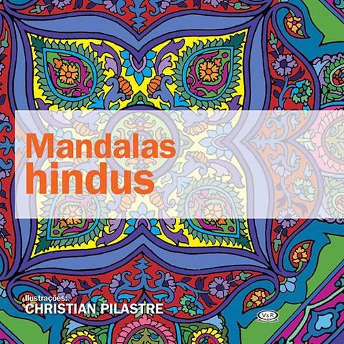 Livro para Colorir Adulto - Mandalas Hindus - 1ª Edição
