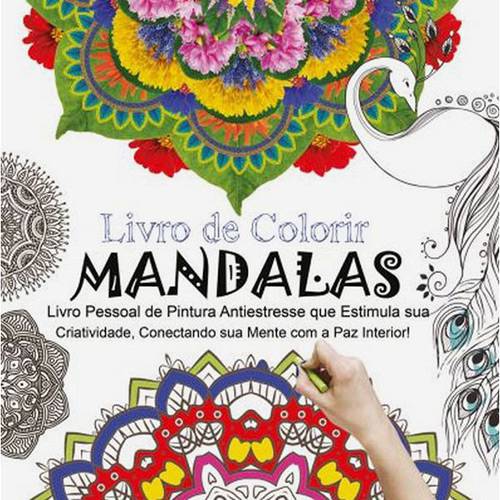 Livro para Colorir - Mandalas - 1ª Edição