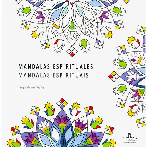 Livro para Colorir - Mandalas Espirituales: Mandalas Espirituais - 1ª Edição