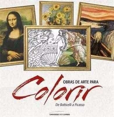 Livro para Colorir - Obras de Arte