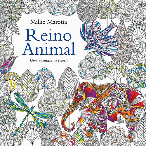 Livro para Colorir - Reino Animal - 1ª Edição