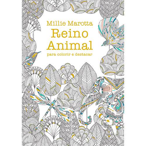 Livro para Colorir - Reino Animal para Colorir e Destacar