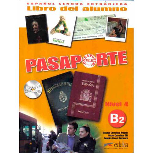 Livro - Pasaporte B2: Nivel 4 - Libro Del Alumno