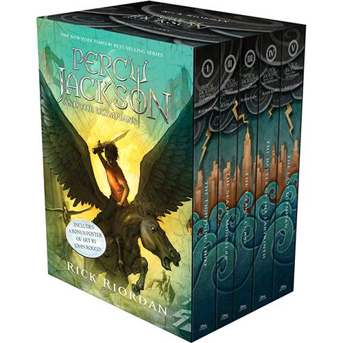 Livro - Percy Jackson And The Olympians - 5 Book Paperback Boxed Set